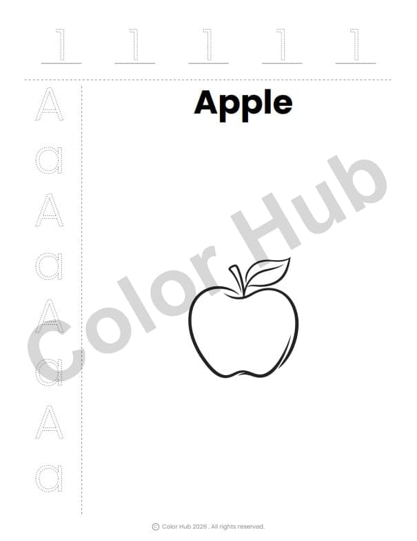 Cover of A–Z / 1–10 Tracing Book Bundle