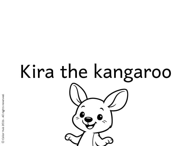 Cover of Story of Kira the Kangaroo